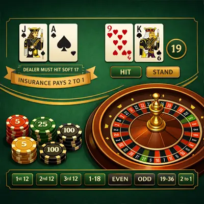 Selección de juegos de mesa en Tikitaka Casino